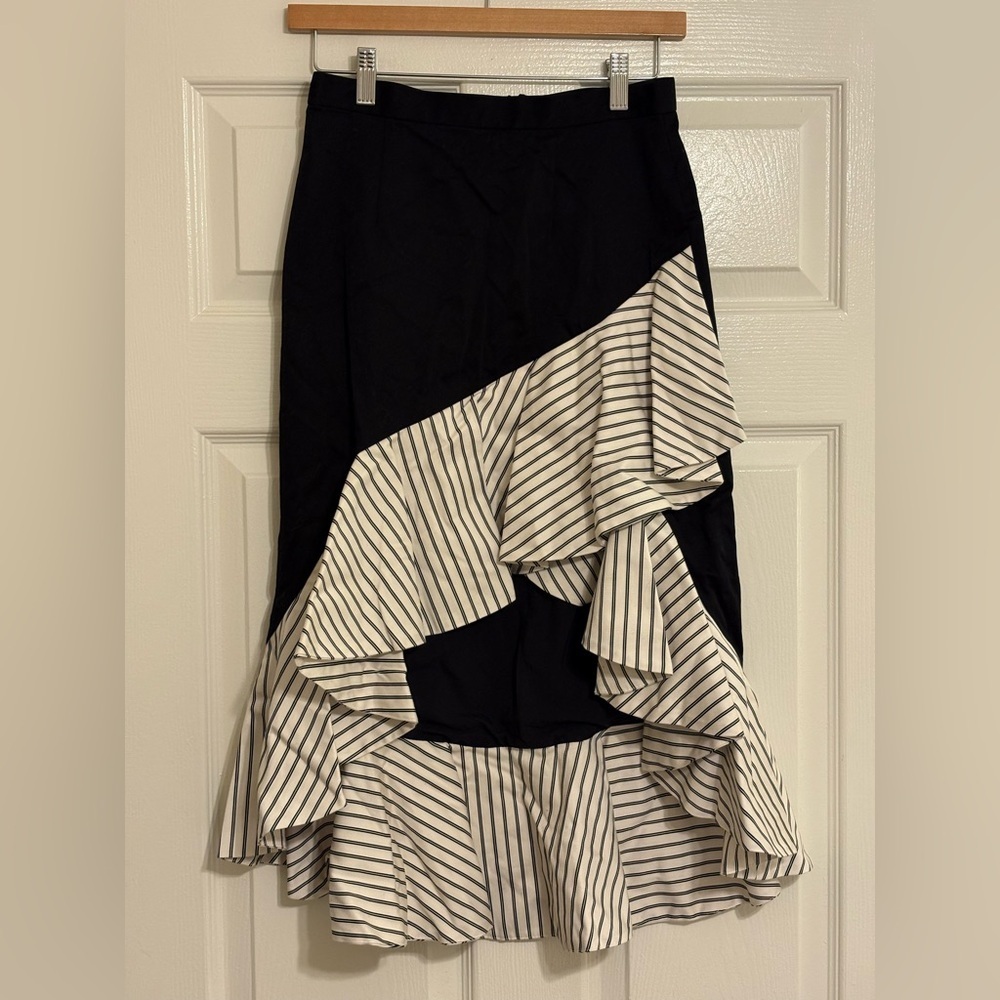 AMUR Salma Striped Skirt 4 NWT - Picture 6 of 9